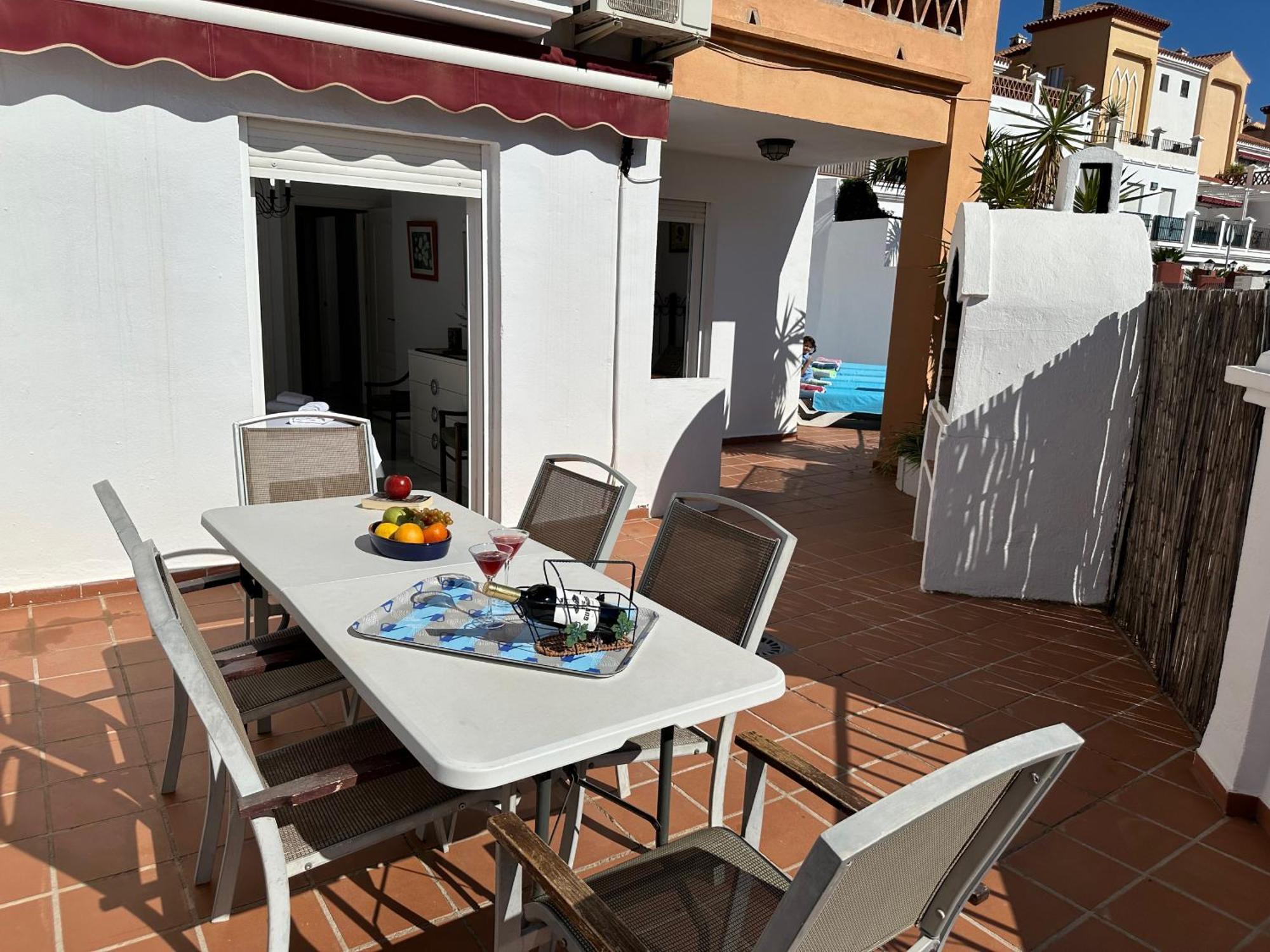 Spacious family villa Aljamar 8a Nerja Exteriör bild